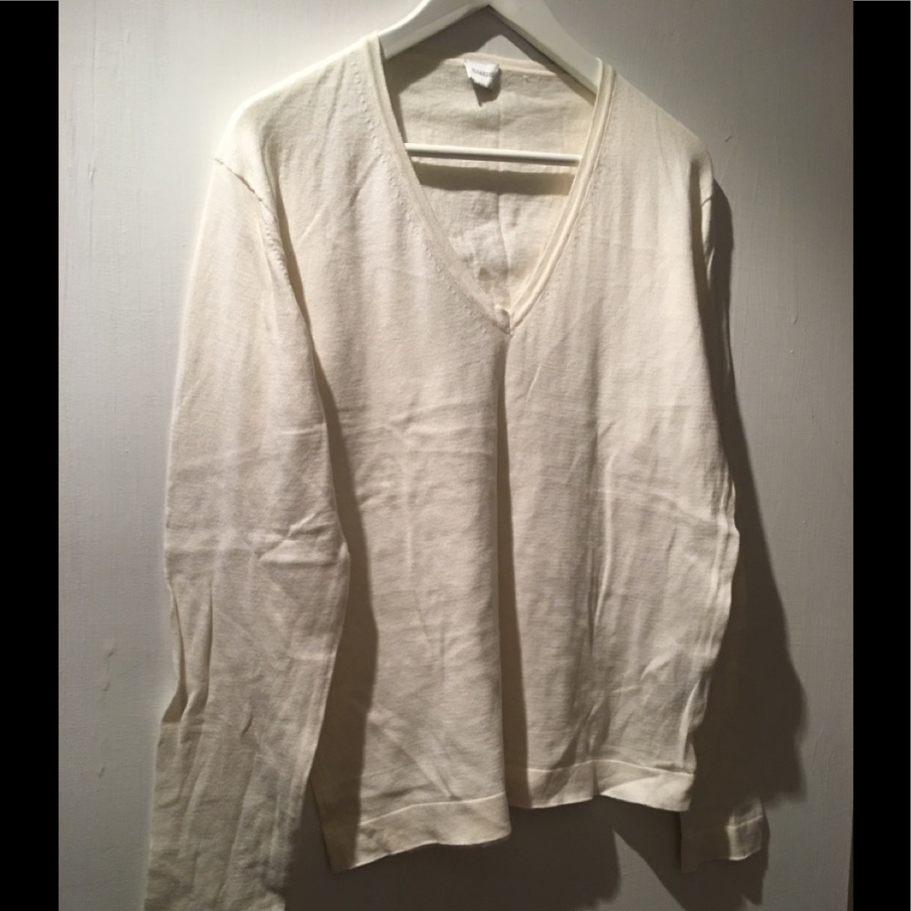 Jil Sander Cashmere Blend Sweater Size 48 IT